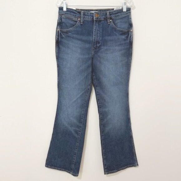 Wrangler Westward 626 High Rise Bootcut Blue Denim Jeans Size 29/30 NWT - Picture 1 of 5